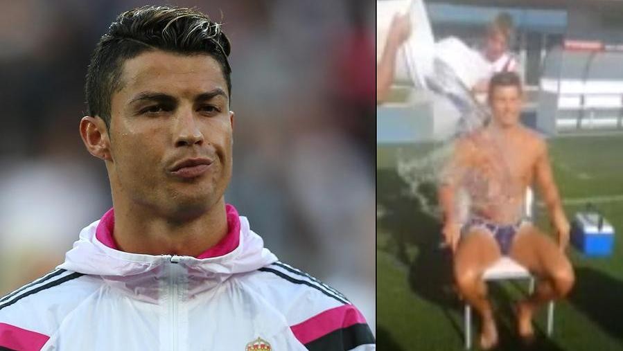 Cristiano Ronaldo_Ice Bucket Challenge